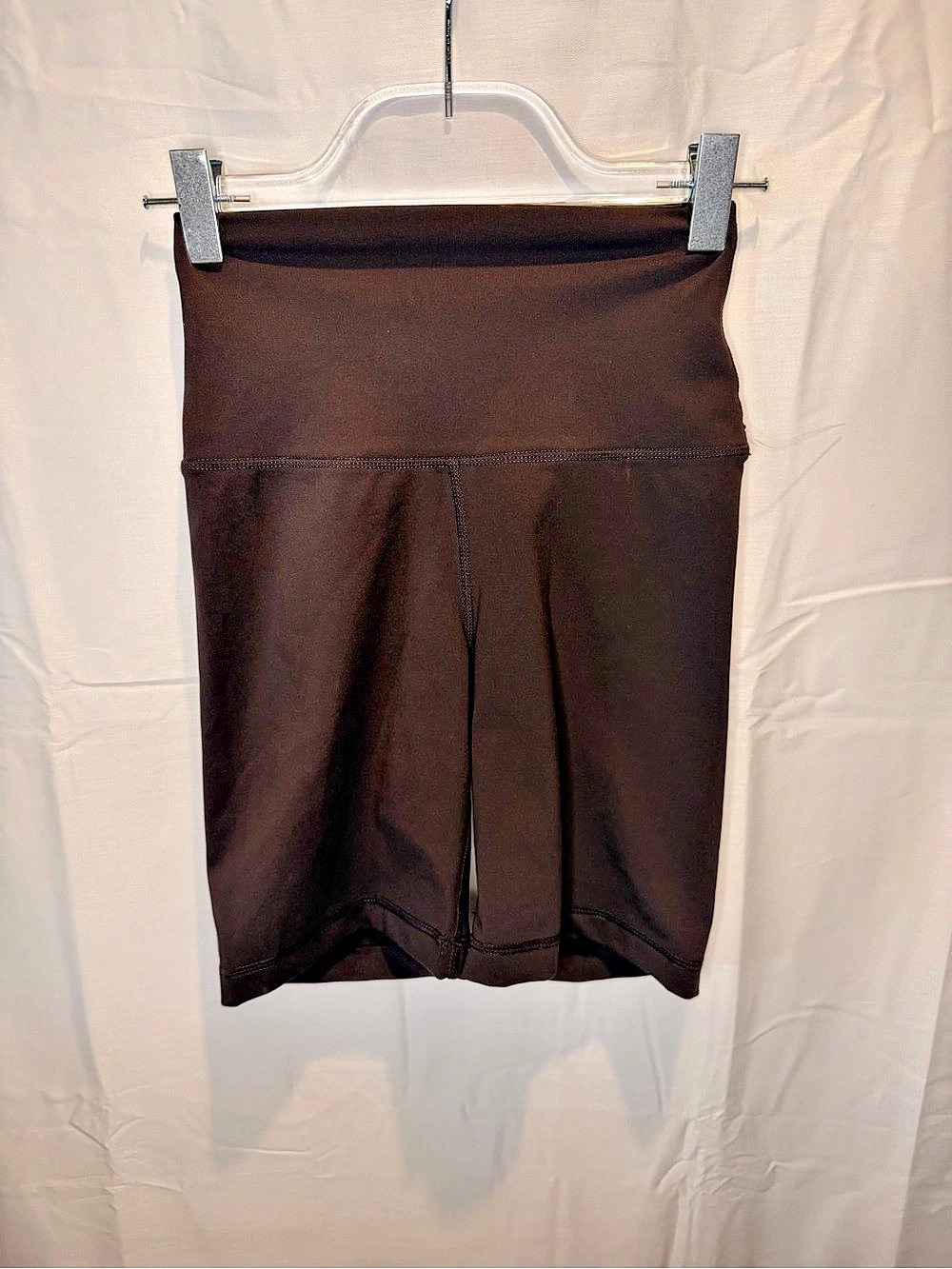 Yogalicious Lux Everyday 7" Short Bike Shorts Brown XS